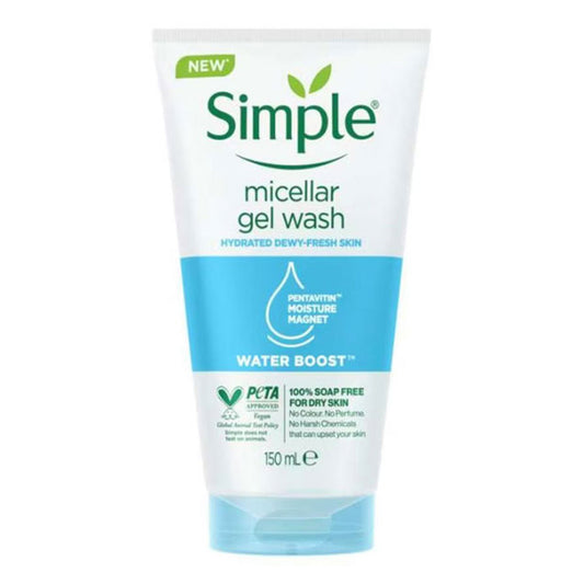 Simple - Water Boost Micellar Gel Wash - 150ml