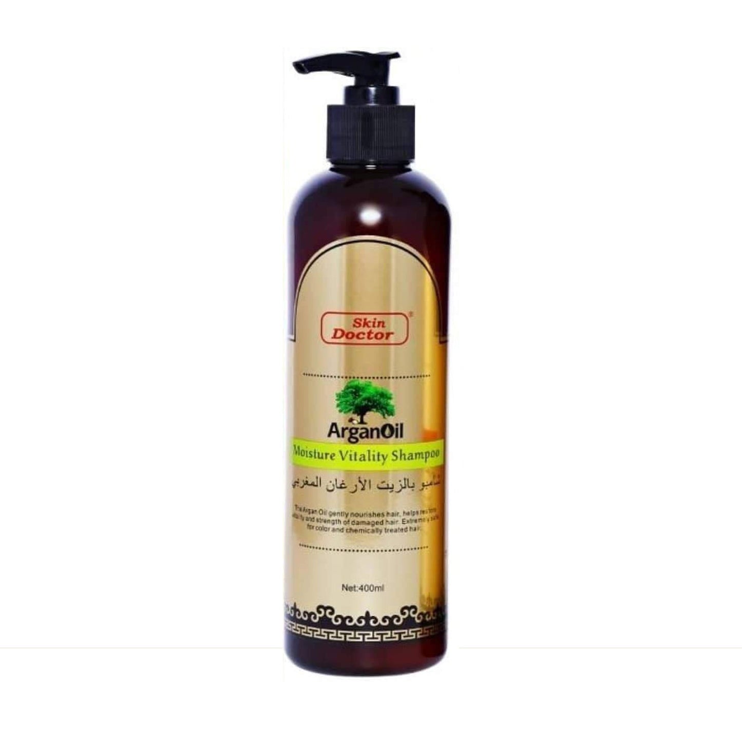 Skin Doctor - Argan Oil Moisture Vitality Shampoo - 400ml