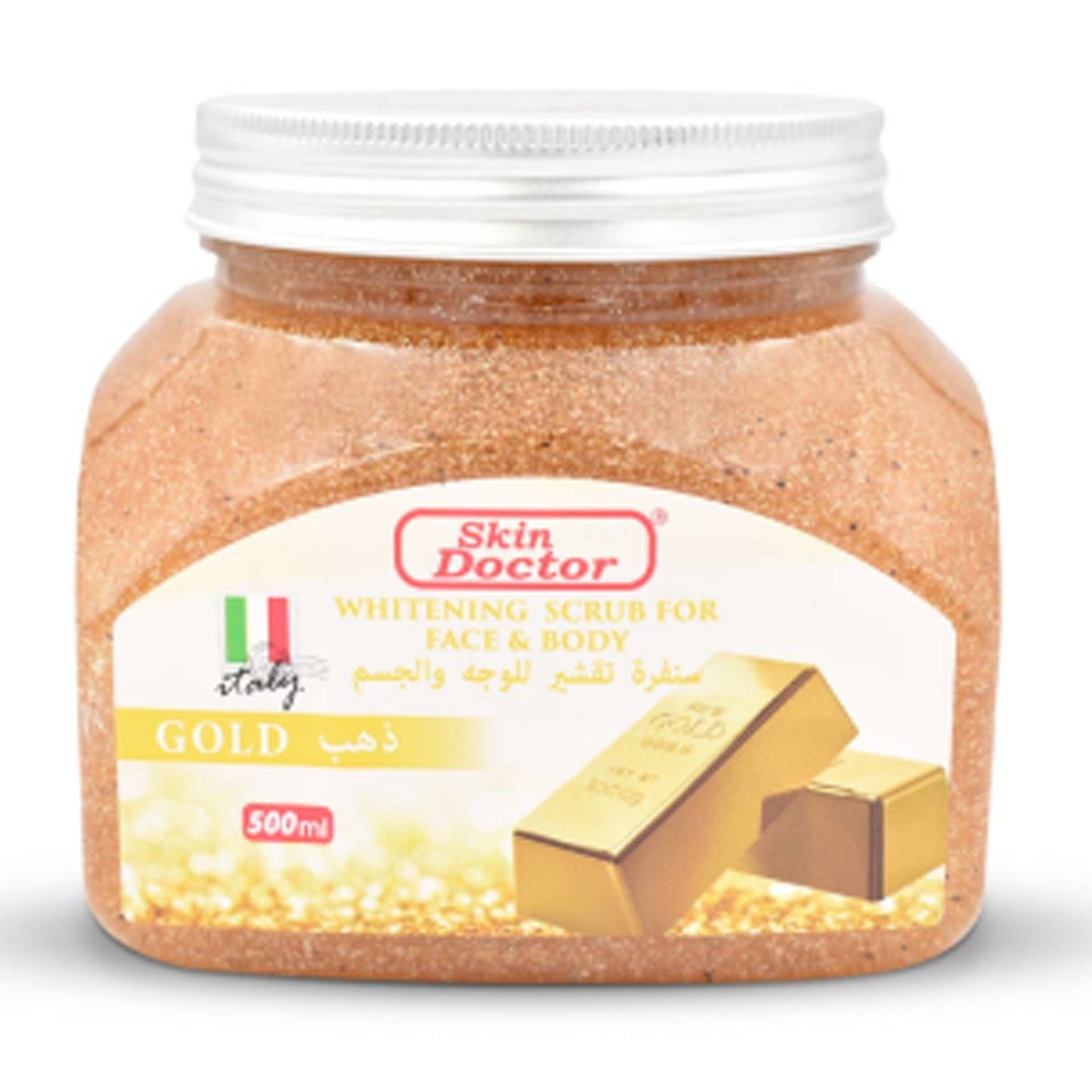 Skin Doctor - Gold Whitening Scrub For Face & Body - 500g