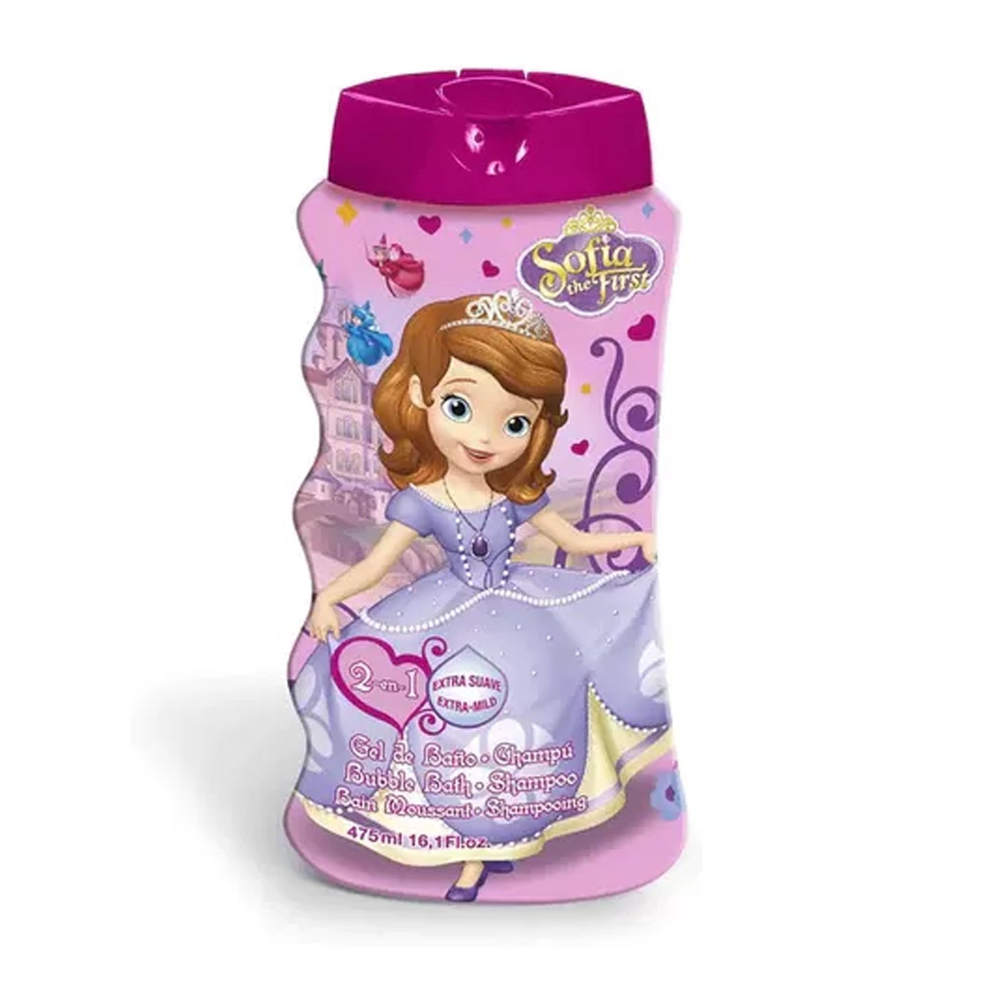 Lorenay - Sofia The First 2 In 1 Bubble Bath + Shampoo - 475ml