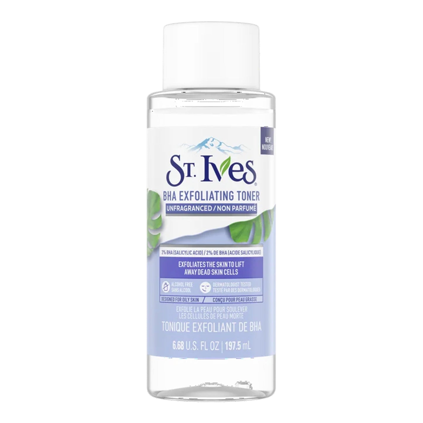 St. Ives - Unfragranced BHA Exfoliating Toner - 197.5ml