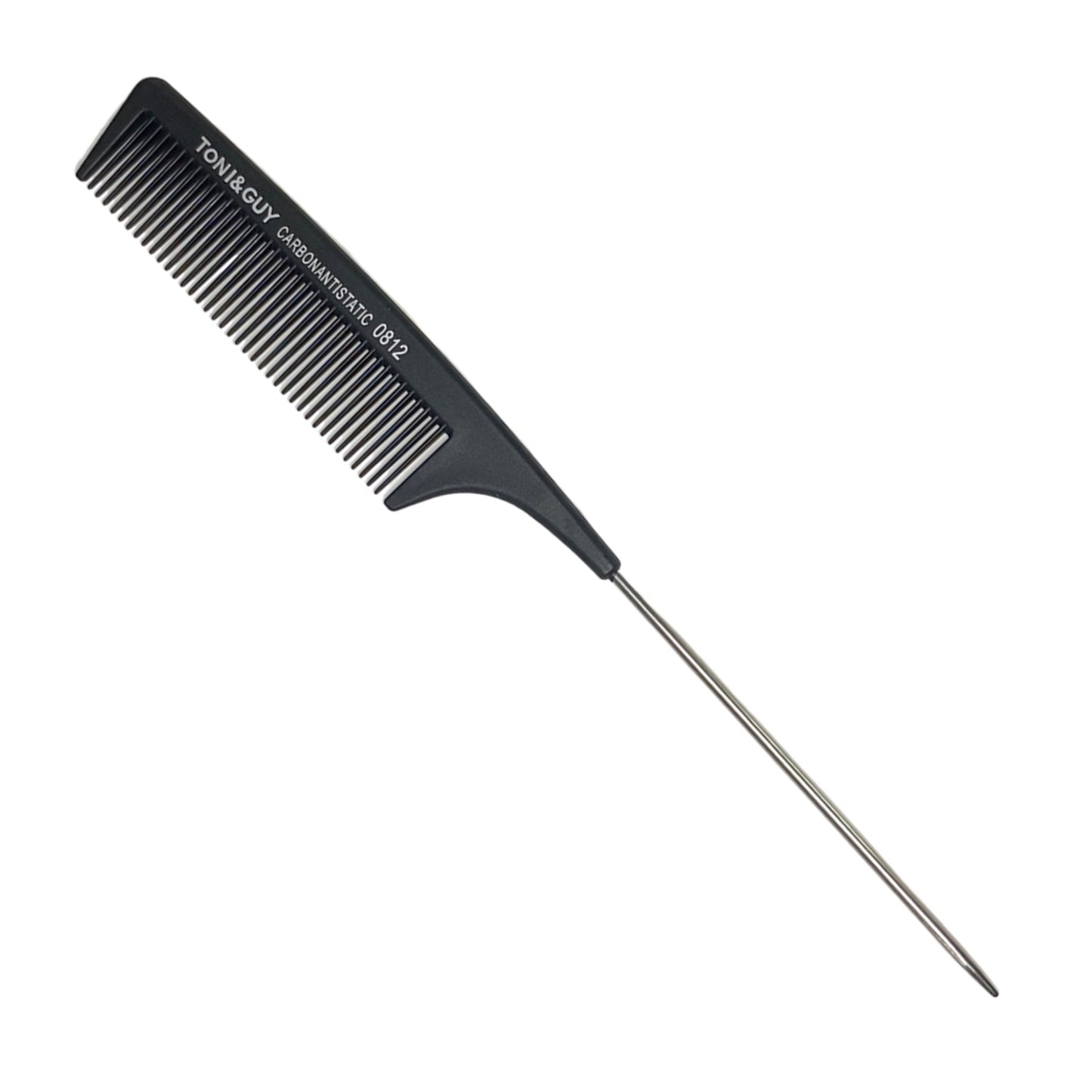 Toni & Guy - Carbon Anti-Static Metal Pin Tail Comb