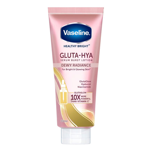 Vaseline - Healthy Bright Gluta-HYA Dewy Radiance Serum Burst Lotion - 330ml