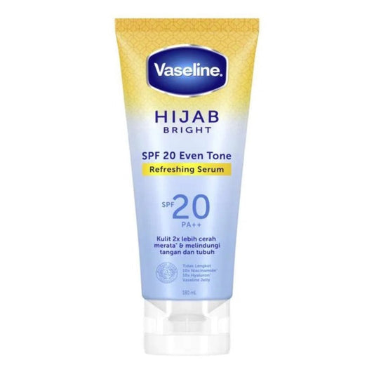 Vaseline - Hijab Bright SPF 20 Even Tone Refreshing Serum SPF 20 PA++ - 180ml