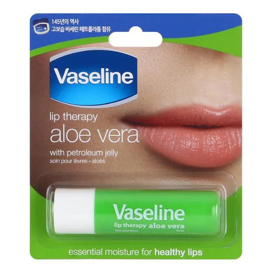 Vaseline - Aloe Vera Lip Therapy With Petroleum Jelly - 4.8g